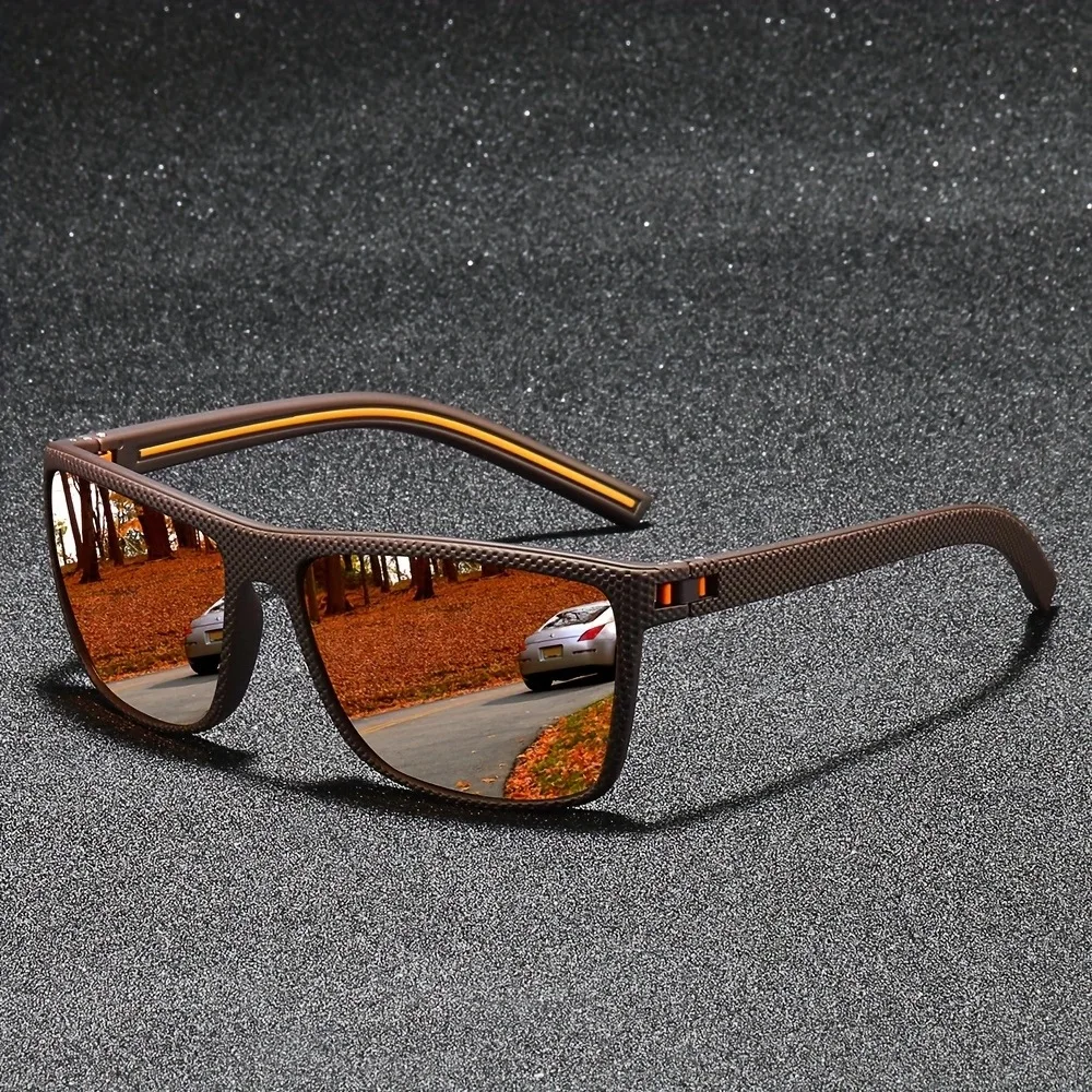 Designer Sunglasses - Fashion Sports Vintage Square Sunglasses Men