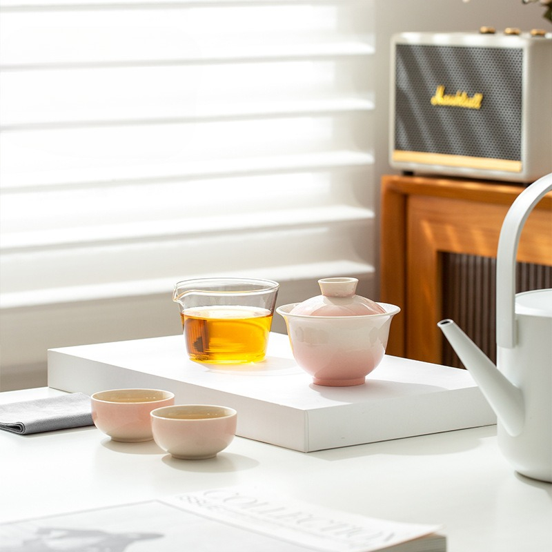 Gradient Ash Glaze Ceramic Tea - огляд і ціна Travel Luggage Set