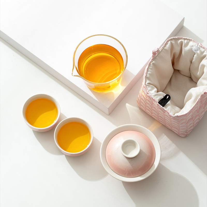 Gradient Ash Glaze Ceramic Tea - огляд і ціна Travel Luggage Set