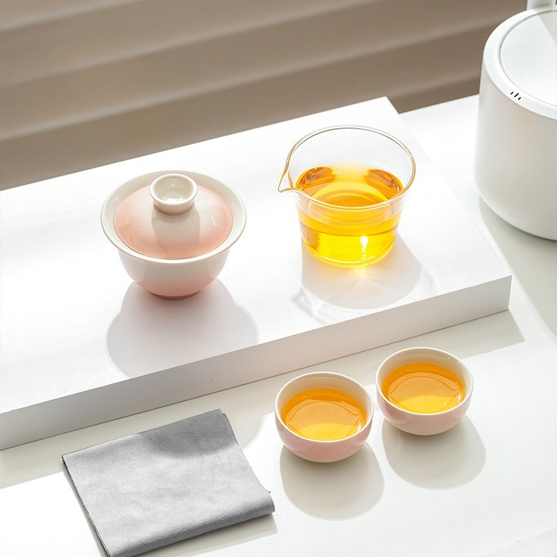 Gradient Ash Glaze Ceramic Tea - огляд і ціна Travel Luggage Set