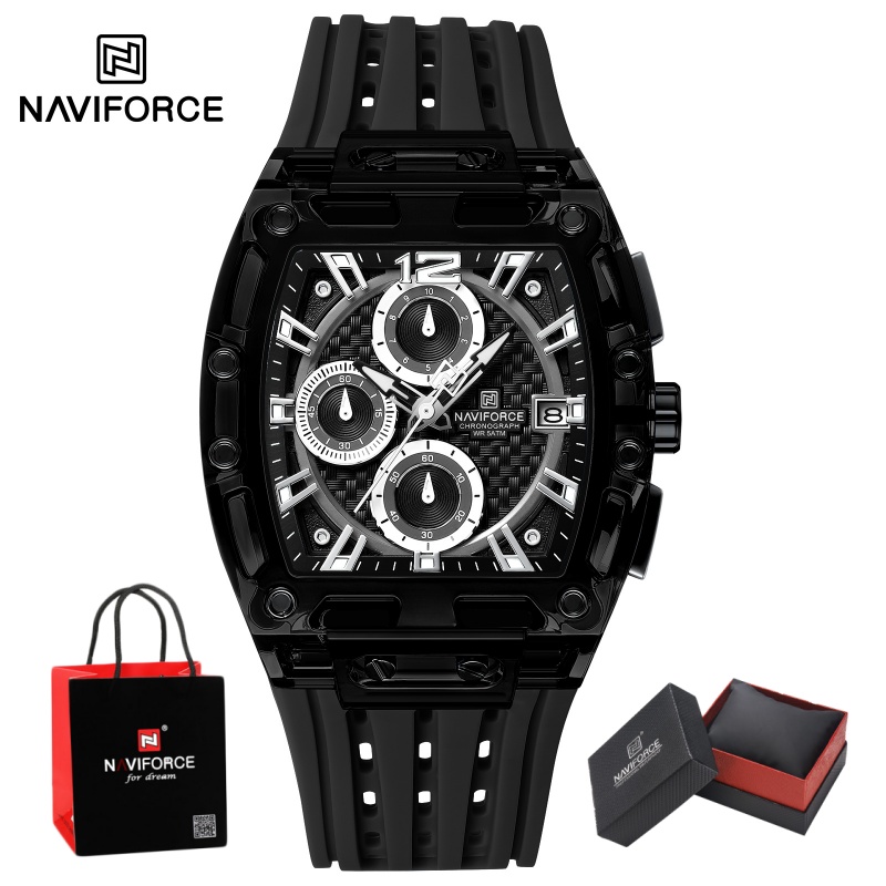 NAVIFORCE Man's Watch 5ATM Wat - огляд і ціна Luxury Watch Men