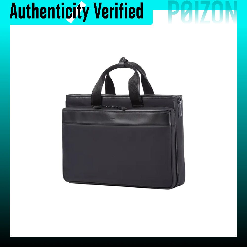 SAMSONITE Fabric With Cow Leat - огляд і ціна Leather Briefcase