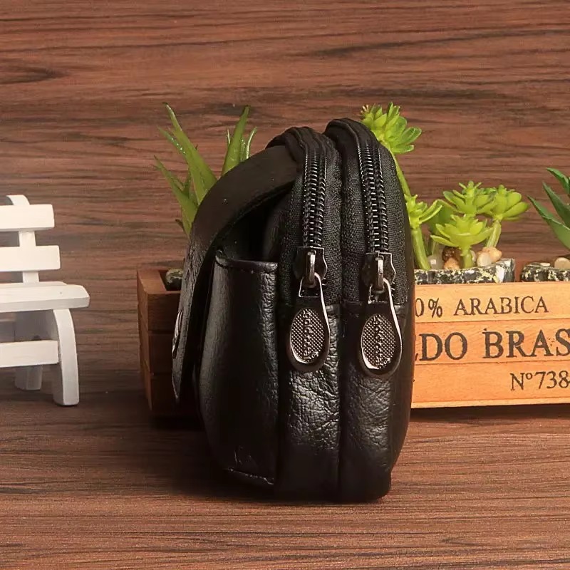 Men Genuine Leather Cell/Mobil - огляд і ціна Leather Wallet Men