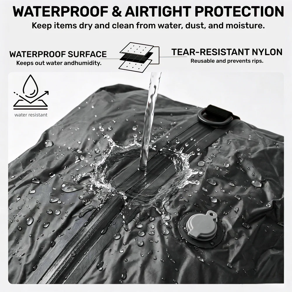 Vacuum Compression Storage Bag - огляд і ціна Travel Luggage Set