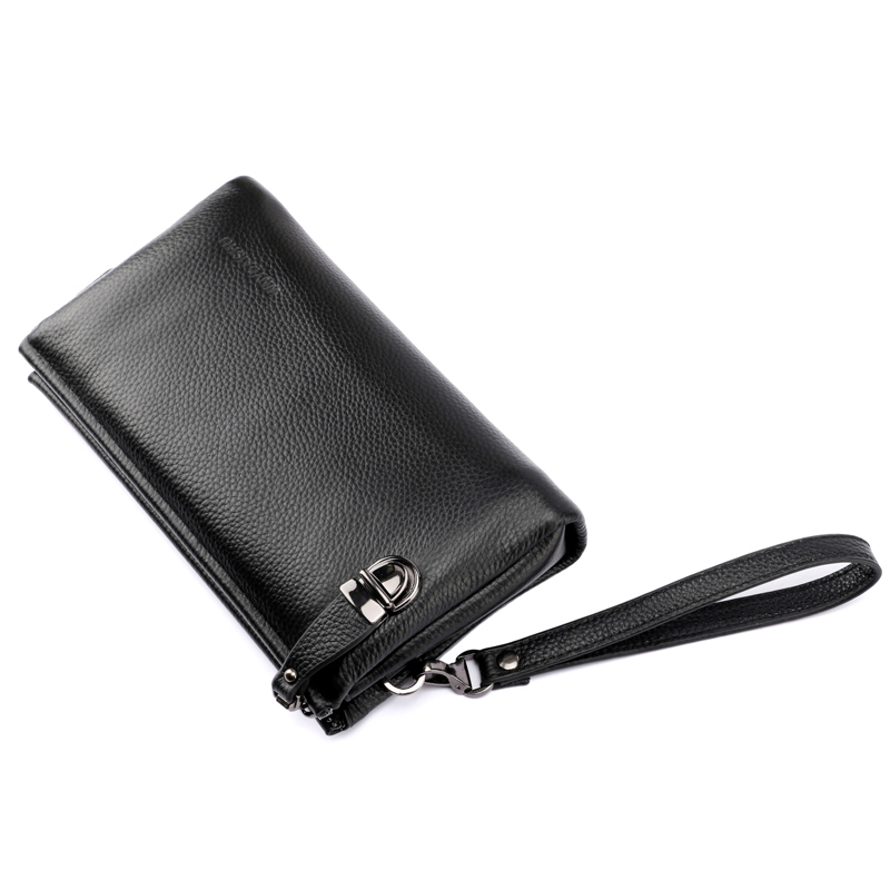 2025 Hand Bag Men Real Cowhide - огляд і ціна Leather Wallet Men