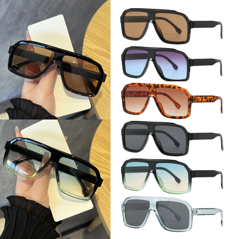 1PCS Oversized Square Anti Lig - огляд і ціна Sunglasses Uv400