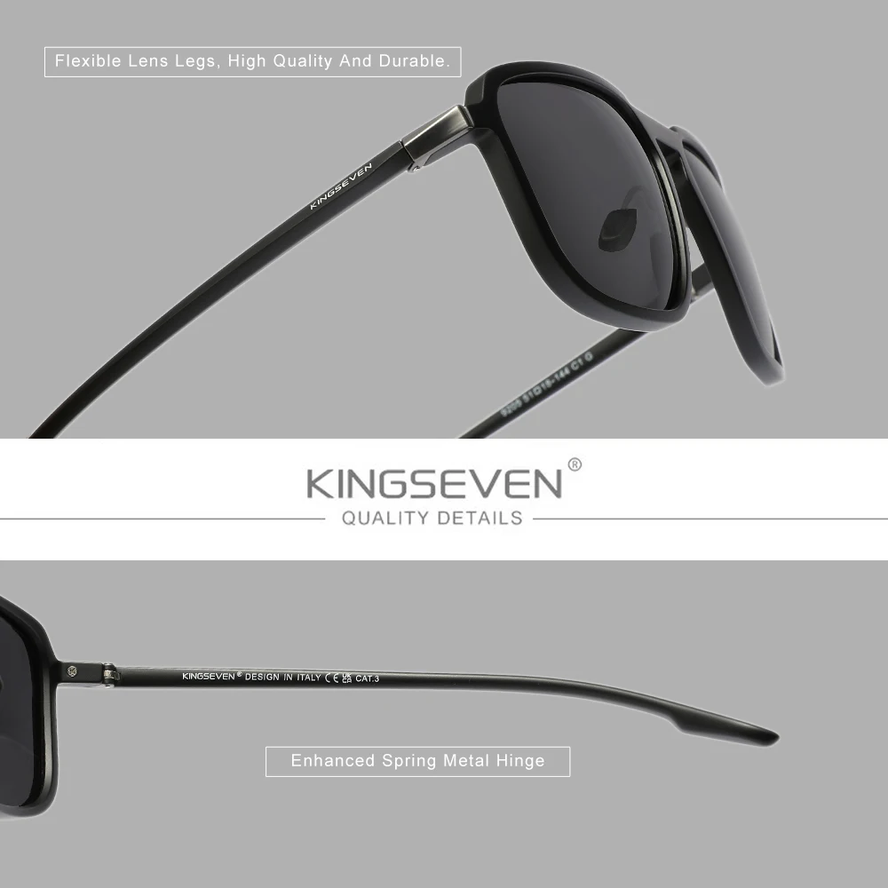 KINGSEVEN Men Women Polarized  - огляд і ціна Sunglasses Uv400