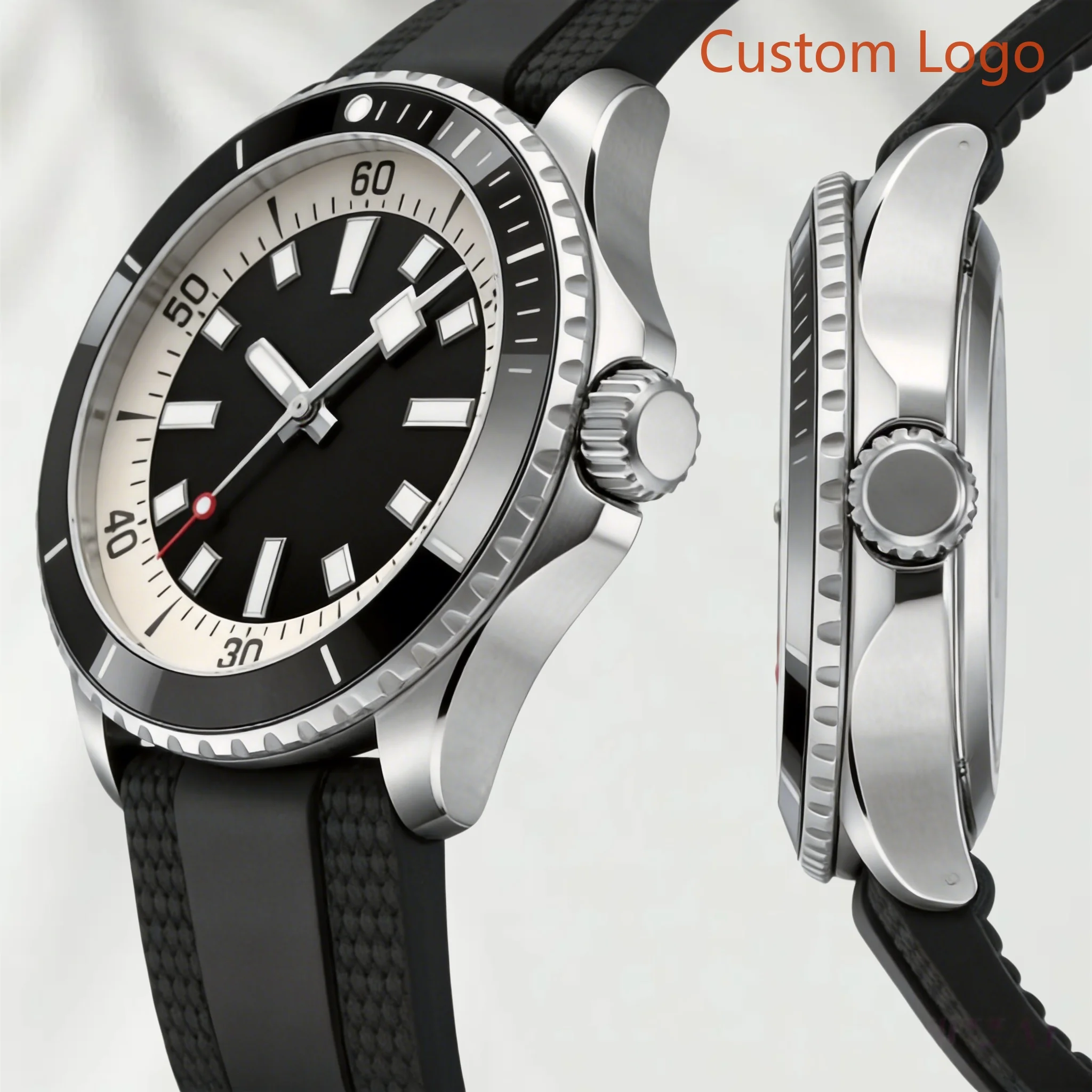 Men 46mm Waterproof Diving Wat - огляд і ціна Luxury Watch Men