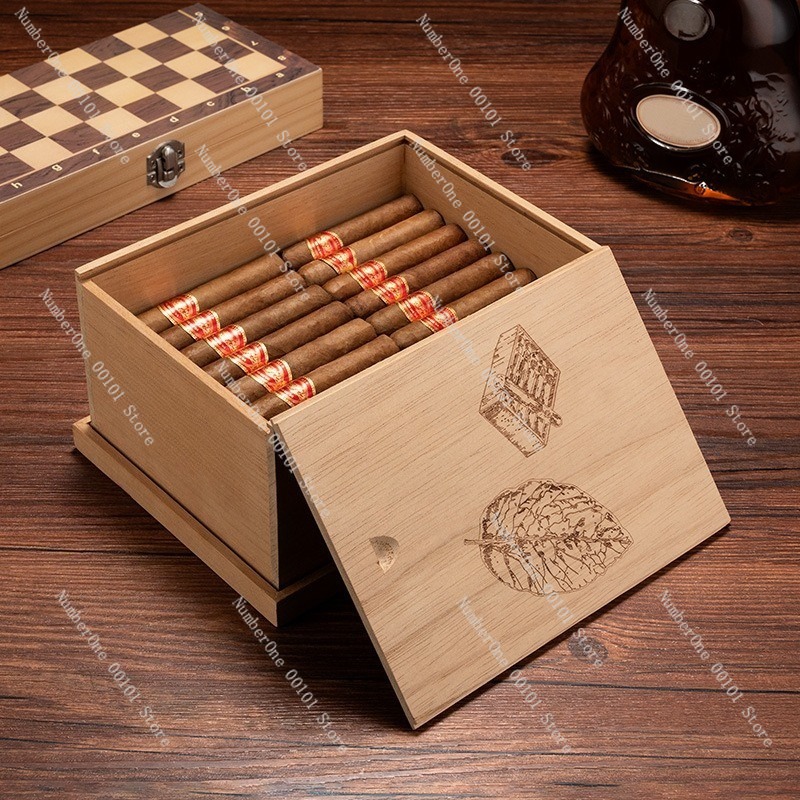 Premium Cedar Wood Cigar Humid - огляд і ціна Premium Cigar Case