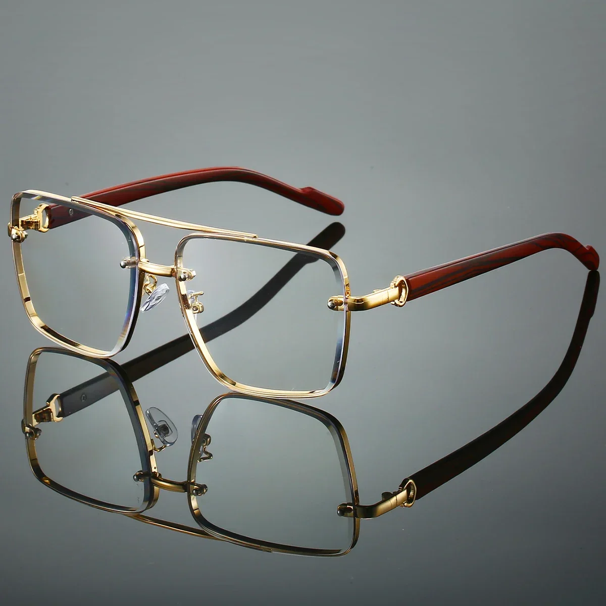 Fashion Retro Square Metal Sun - огляд і ціна Designer Sunglasses