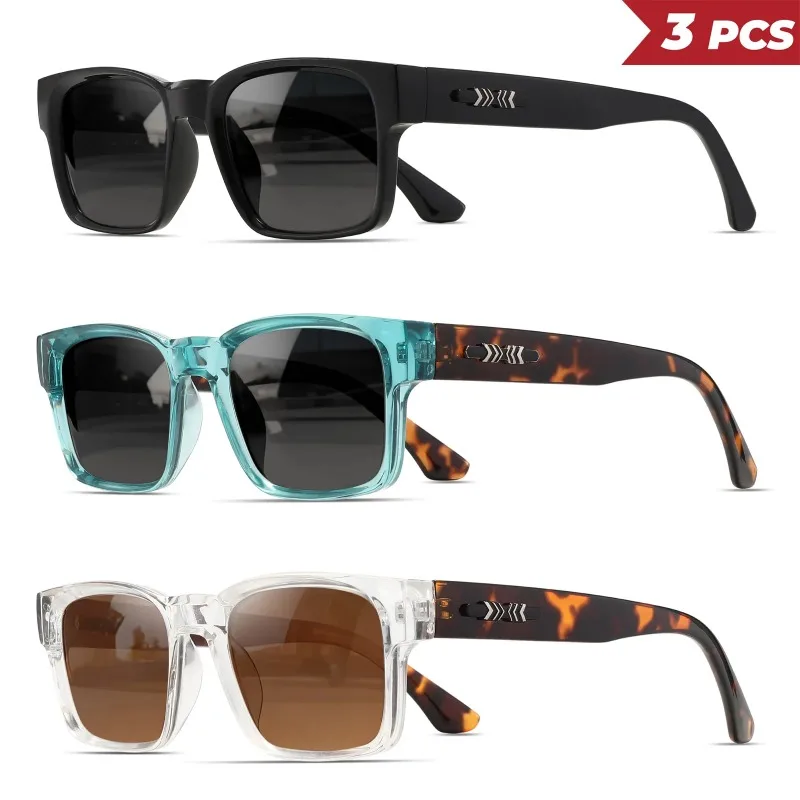 1/3PCS New Men Big Frame Vinta - огляд і ціна Designer Sunglasses