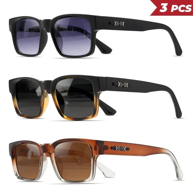 1/3PCS New Men Big Frame Vinta - огляд і ціна Designer Sunglasses