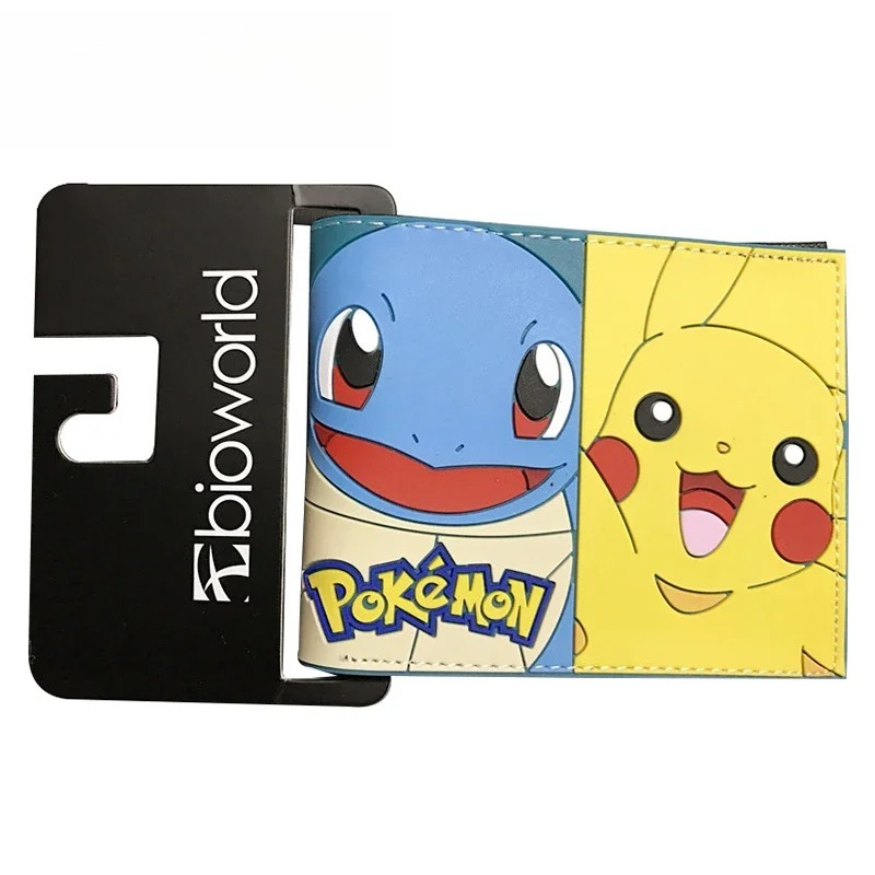 Hot Kawaii Pikachus Series Wal - огляд і ціна Leather Wallet Men