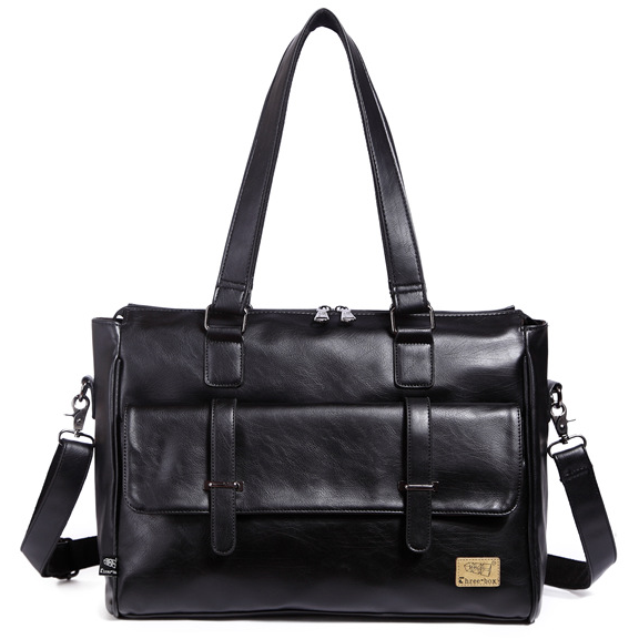 Korean Fashion Designer Leathe - огляд і ціна Leather Briefcase