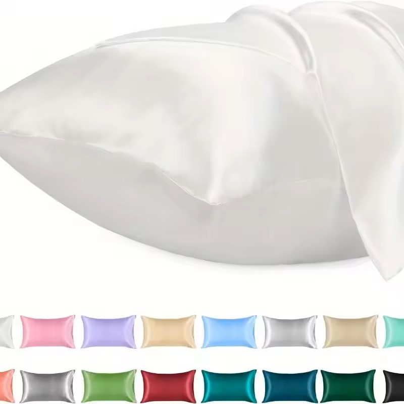 1PC Satin Pillowcase for Hair  - огляд і ціна Silk Pillowcase