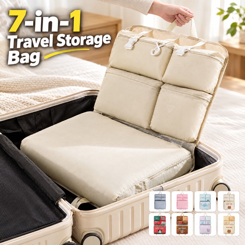7-in-1 Travel Storage Bag, Por - огляд і ціна Travel Luggage Set
