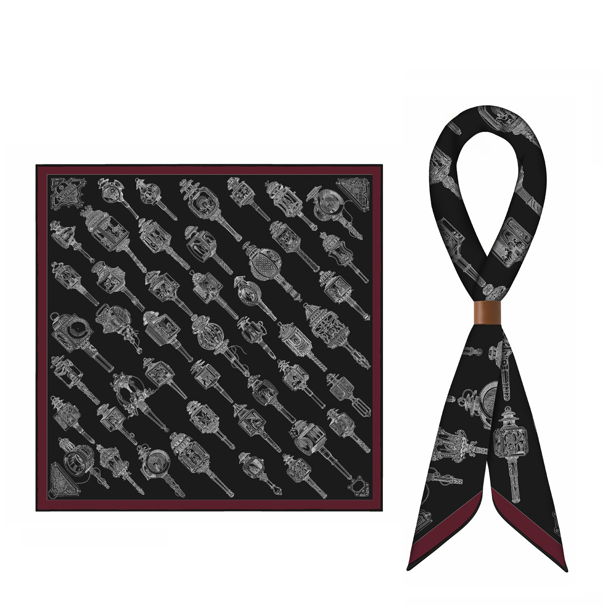 Black Luxury Designers Silk Ca - огляд і ціна Cashmere Scarf