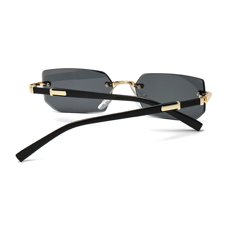 1/2pcs Trendy Rimless Sunglass - огляд і ціна Sunglasses Uv400