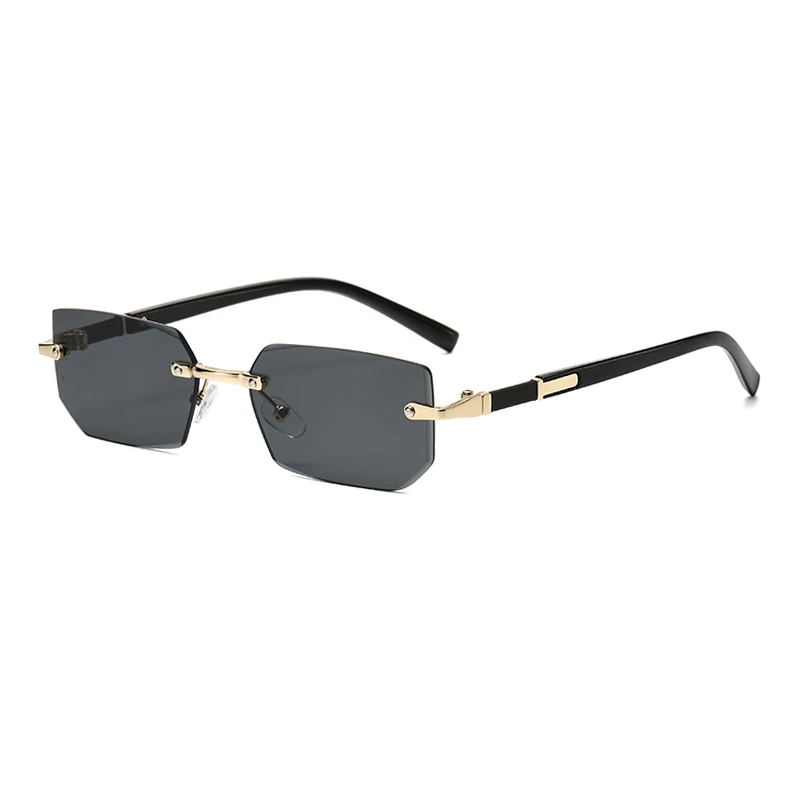 1/2pcs Trendy Rimless Sunglass - огляд і ціна Sunglasses Uv400